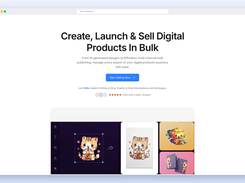Create, list and sell digital products in bulk