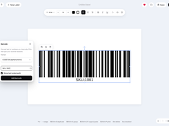 Barcode labels