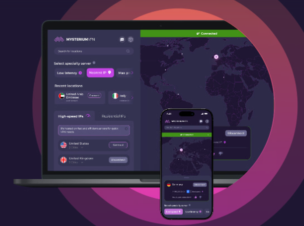 Mysterium VPN Screenshot 1