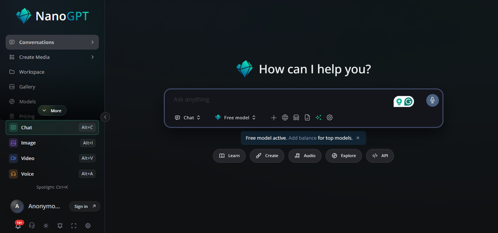 NanoGPT Screenshot 1