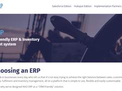 NAO ERP Screenshot 1