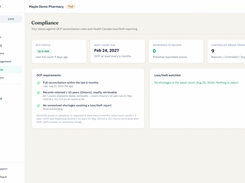Two-person sign-off and append-only audit log