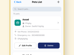 Keep every pet profile in one place
