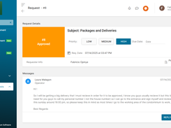 Neigbrs Service Request
