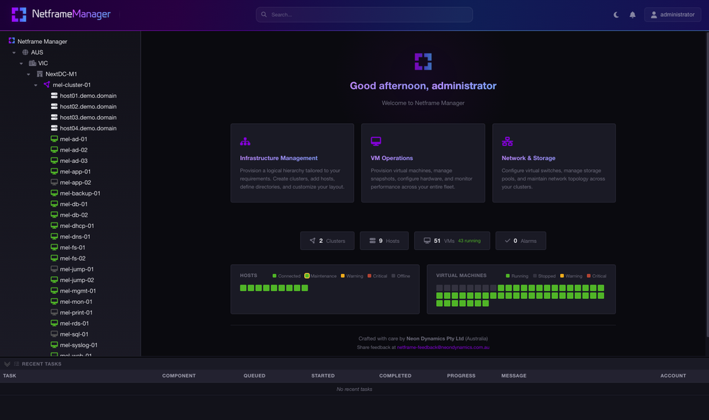 Netframe Screenshot 1