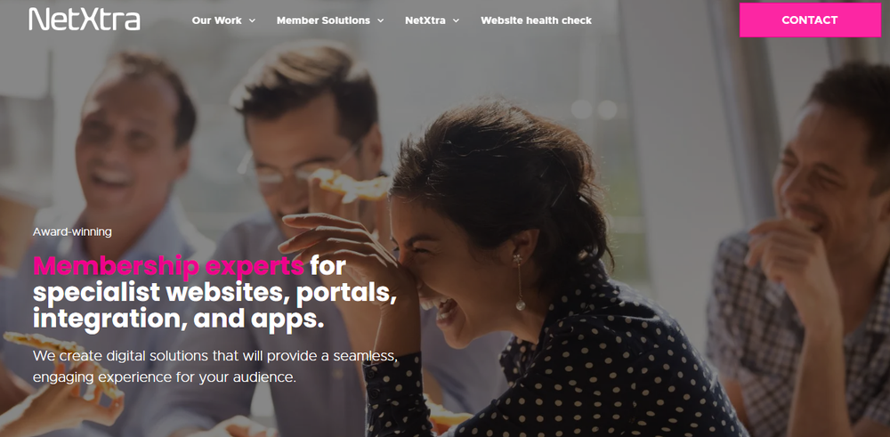 Netxtra CMS Screenshot 1
