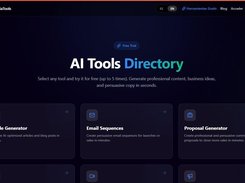 Categorized AI Tools: Easily navigate through specialized AI agents designed for crafting SEO articles, email sequences, and commercial proposals.