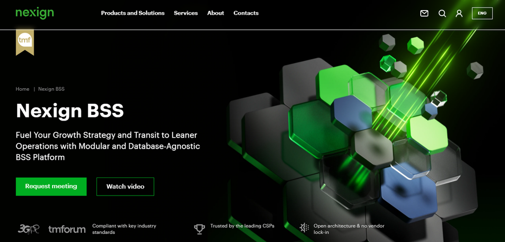 Nexign BSS Screenshot 1