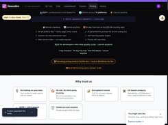SeekerPro pricing: 50 audits a day, 14-day free trial on the $15.99 monthly plan, cancel anytime