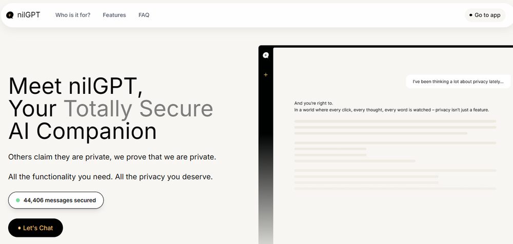 nilGPT Screenshot 1