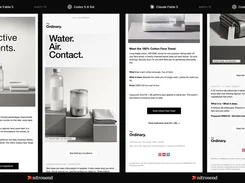 Side-by-side Ordinary email campaign concepts labeled Claude Fable 5 and Codex 5.6 Sol, with Nitrosend branding at the bottom.