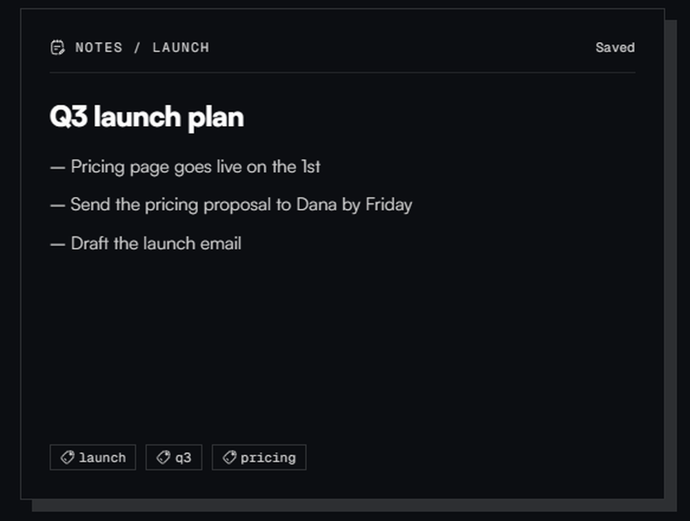 Notely Screenshot 1
