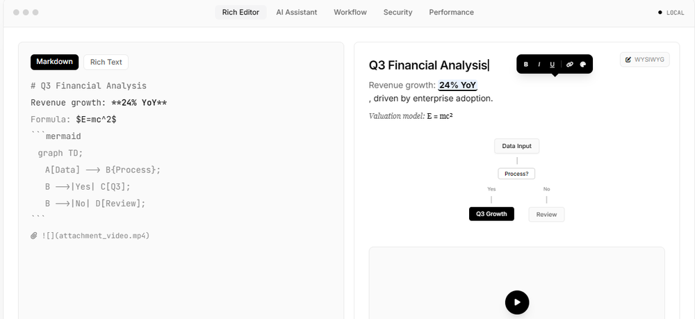 NoteRich Screenshot 1