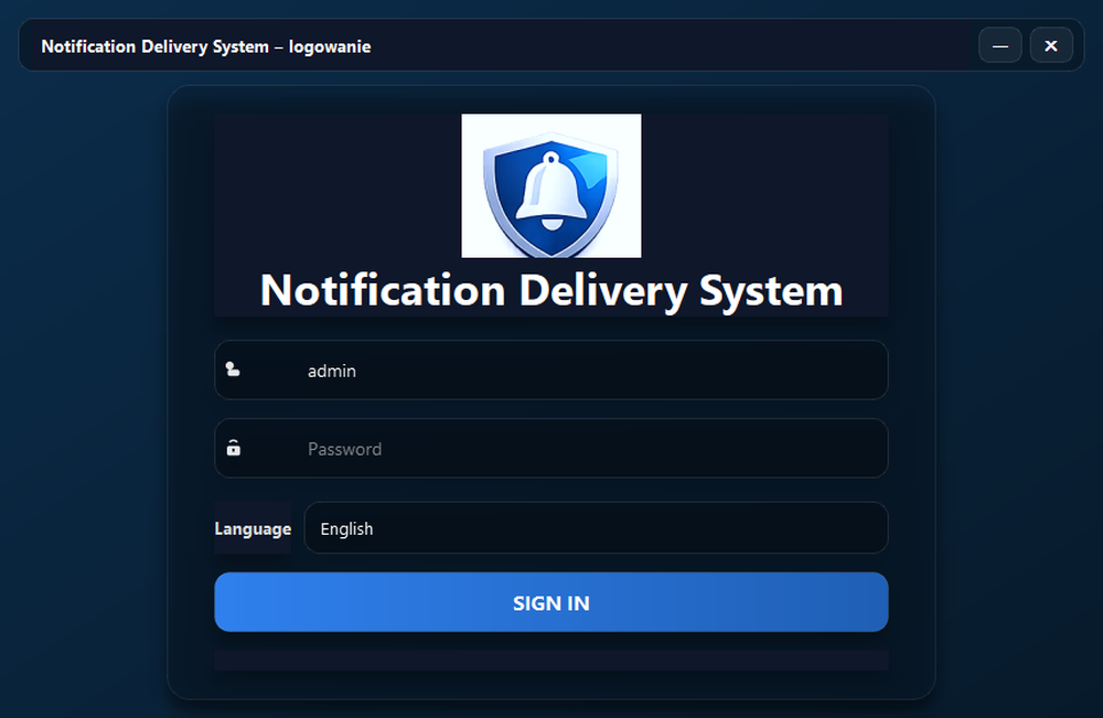 Login Page Server