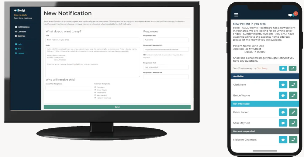 Notifyd Screenshot 1