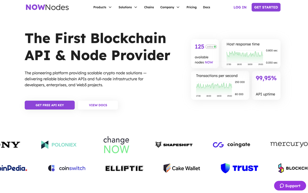 NOWNodes Screenshot 1