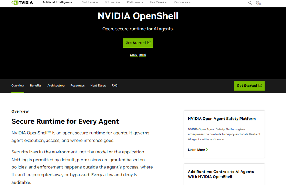NVIDIA OpenShell Screenshot 1