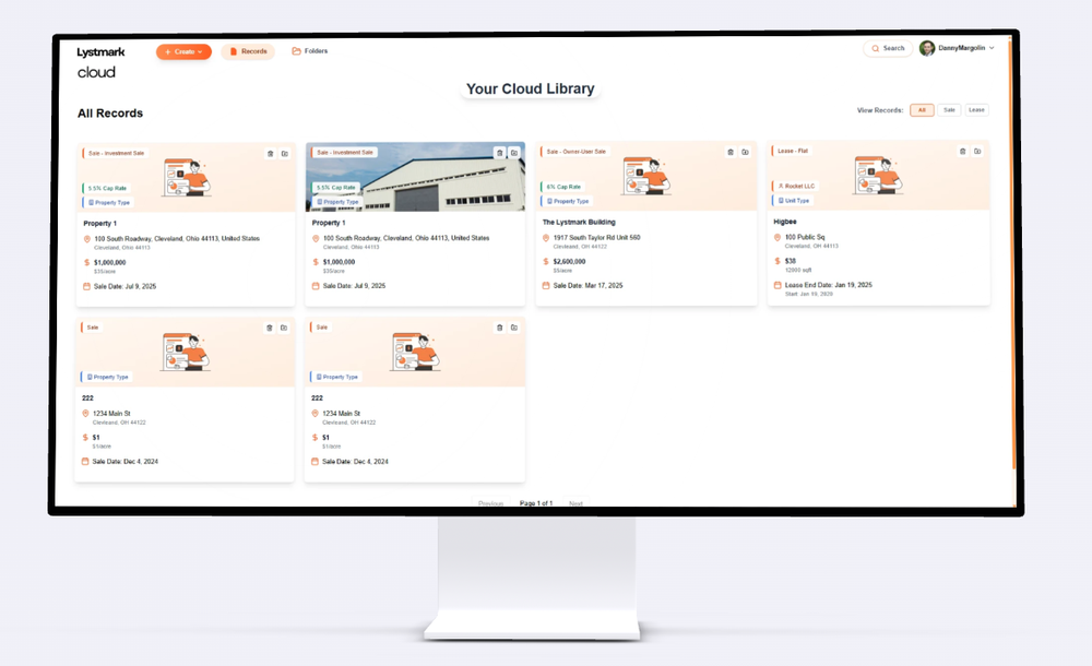 Lystmark Platforms | Main Dashboard