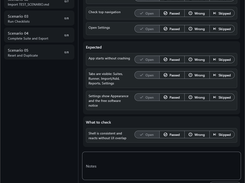 Test Runner - With Scenarios, Steps and Checks