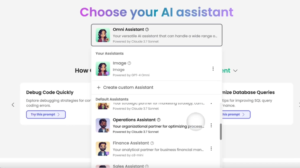 OmniGPT Screenshot 1