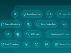 IPRoyal Proxies support a wide range of use cases - from brand protection and market research to web scraping, SEO, stock market data, review monitoring, email protection, and website testing.