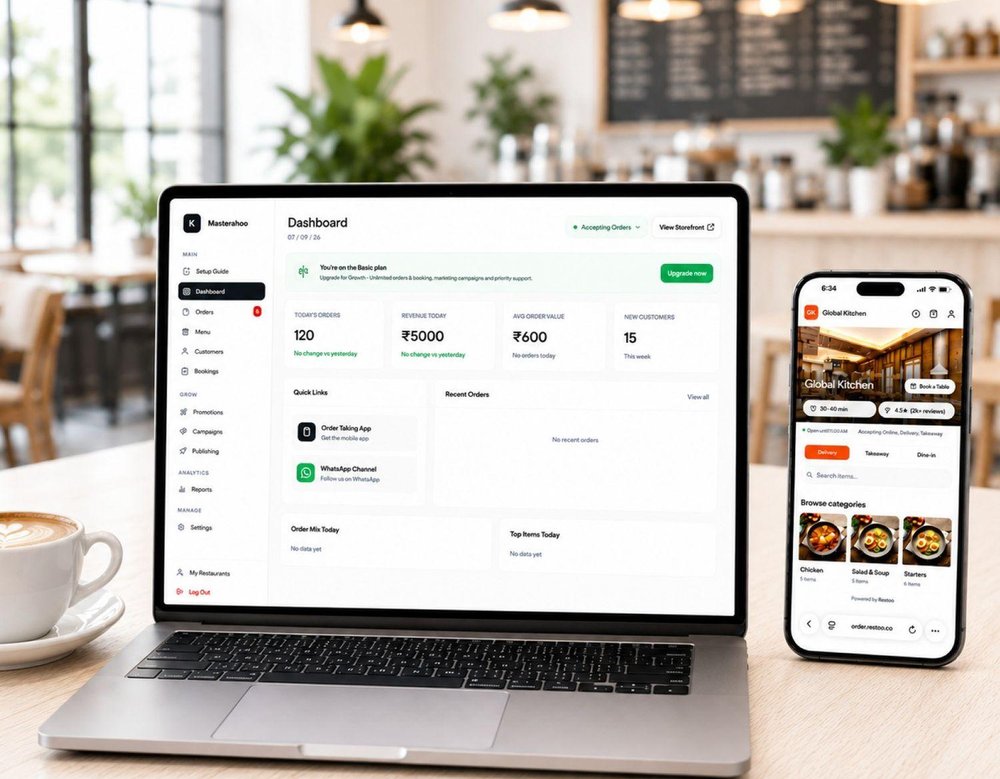 Free Online Ordering System for Restaurants
