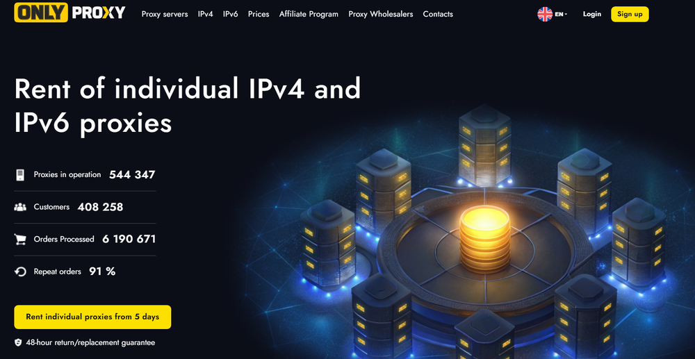 OnlyProxy Screenshot 1