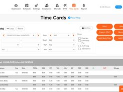 Simple employee time tracking, timesheets, and approvals.