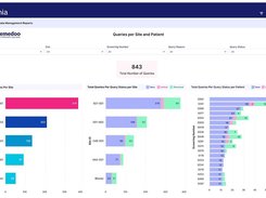 Data management report - Queries oer site and patient