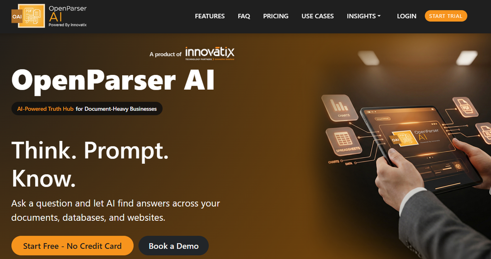 OpenParser AI Screenshot 1