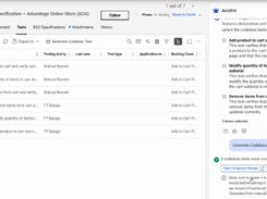 OpenText DevOps Aviator Screenshot 1