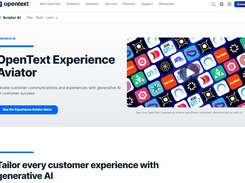 OpenText Experience Aviator Screenshot 1