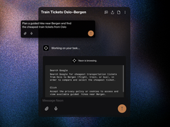 Opera Neon Screenshot 1