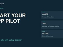 DPP pilot workflow: scope, test, and decide.