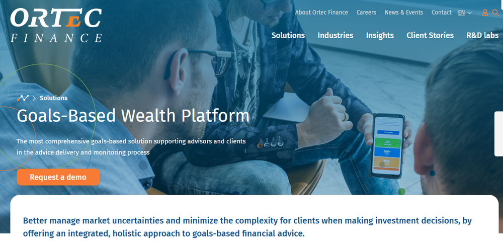 Ortec Finance Screenshot 1