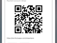 Online payment — the customer pays by QR code or link and the exit completes automatically