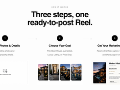Done in three steps, with no editing or copywriting needed.