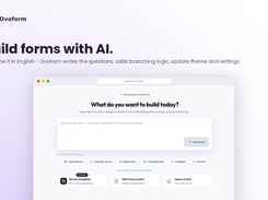 Create Forms Faster with AI