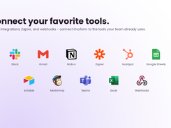 Connect Ovoform with Your Favorite Tools