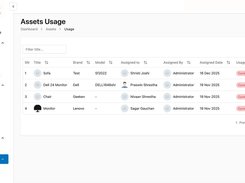Asset Management Module