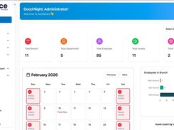 Dashboard of Pace HRMS