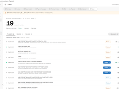 Bank Matching — Connect statement transactions to your accounting records