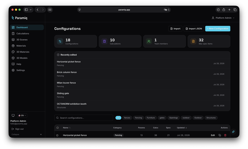 Dashboard