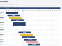 Canledar Bookings - Drag and book