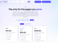 ParseForMe – Pricing