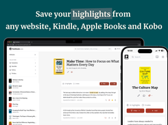 PastReads: Save your highlights from any website, Kindle, Apple Books and Kobo