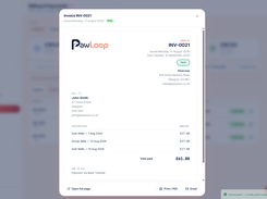 invoicing