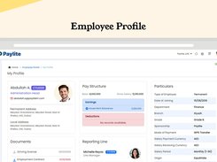 Paylite's Employee Profile holds every detail in one place — pay structure, documents, reporting line, and employment particulars, accessible via self-service.