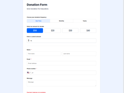 Donation module