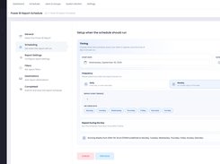 Scheduling Options